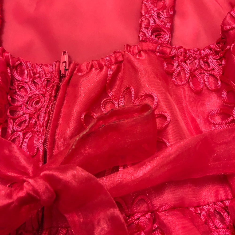 Hot pink dress - Picture 4 of 8